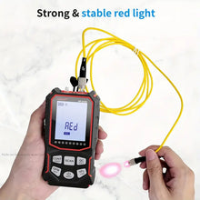 NOYAFA NF-918S Network Cable Tester with 6 wavelength Optical Power Meter, Cable Toner Ethernet Cable Tester RJ45 Network Tester with 10mw Visual Fault Locator, PoE Tester Network Tools