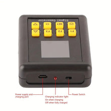 Pulse Wave, Sine Wave, And Current Voltage Signal Generator - Adjustable 2-10V, 4-20mA, Built-in Battery
