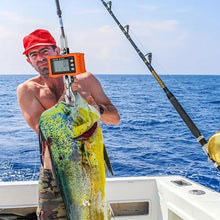 Heavy Duty Digital Crane Scale - 1000KG (2204lbs) with LCD Backlight, Unit Change, Data Hold, Tare, and Zero - Ideal for Construction Sites, Travel, Markets, and Fishing