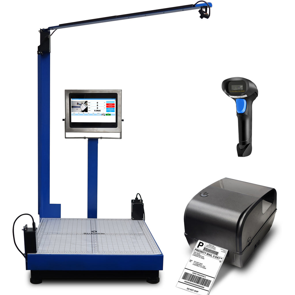 BizAutom BA-DWS2424 AUTO Laser Dimensional Weight Scale | Scale Depot