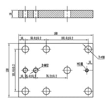 BizAutom BA-LCM-SB4 Silo Tank Scale Mount Assembly Kit (4-Module Set)