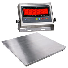 PS-5000SSF Stainless Steel - Fixed Top Floor Scale + PS-IN202SS Package