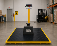 24" x 24" Floor Scale with Pit Frame for above & in-ground use 2500 lbs