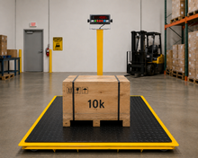 24" x 24" Floor Scale with Pit Frame for above & in-ground use 2500 lbs