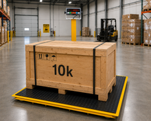 24" x 24" Floor Scale with Pit Frame for above & in-ground use 2500 lbs