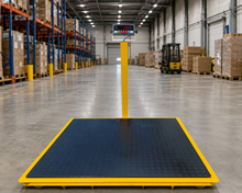 24" x 24" Floor Scale with Pit Frame for above & in-ground use 2500 lbs