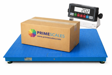 Heavy Duty 40" x 40" Platform Floor Scale – 10,000 lb Capacity with PS-IN202 Digital Indicator