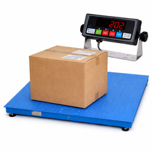 Heavy Duty 40" x 40" Platform Floor Scale – 10,000 lb Capacity with PS-IN202 Digital Indicator