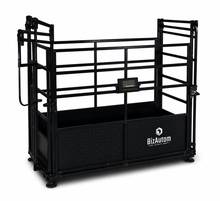 BizAutom Livestock Caged Cattle Scale with Premium Digital Weight Indicator