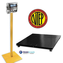 NTEP Heavy Duty Floor Scale 48"x60" 10000 lb with Indicator Stand