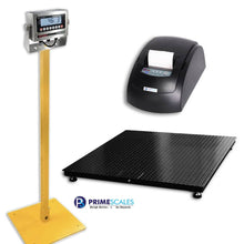 48"x48" Heavy Duty Pallet Scale 4'x4' Digital Floor Scale 10000 lb