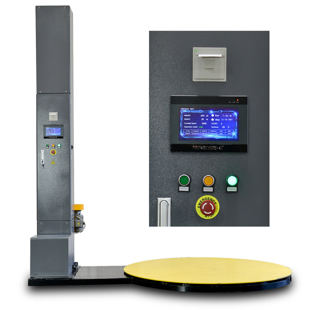 WM-K120 Automatic Stretch Wrap Machine | Pallet Wrapper