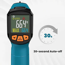 Tilswall Infrared Thermometer (Not For Humans) -50°C To 800°C Tilswall IR Digital Laser Temperature Meter With Thermometer Cooking LCD Display, Alarm For High/Low Temperature Cooking Barbecue