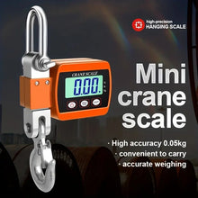 Heavy Duty Portable Crane Scale - Accurate Digital Hanging Scale with LCD Backlight & Industrial Hook for Easy Weighing and Lifting