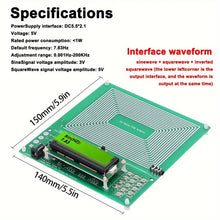 Schumann Generator Control Board: Adjustable 0.001Hz-200KHz FM783 Super Low Frequency Pulse Wave Generator for Industrial Measurements