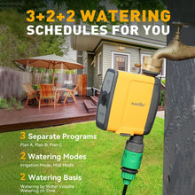 RAINPOINT WiFi Water Timer, Smart Sprinkler Timer Hose Timer WiFi Irrigation Controller, Wireless Watering System Valve, APP & Voice Control, Weather-Based Automatic Rain Delay, Brass Inlet