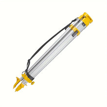 Ostart Aluminum Tripod with Adjustabe Legs, Heavy Duty Contractor Tripod with 5/8"-11 Thread Flat Head Quick Clamp for Auto Level Optical Transit Level Theodolite, Adjustable Height: 38"-60"