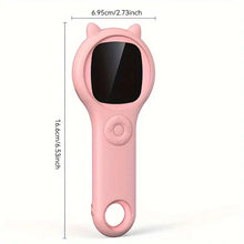2inch 500X Childern Digital Microscope, Magnifier, 8 LED Illumination, Realistic Image Capture For Education And Research, Computer Compatible, Detailed Biological Exploration