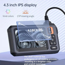4.3 Inch IPS LCD Screen Industrial Endoscope 8mm Single lens IP67 waterproof Endoscope Camera Auto Repair Plumbing House Auxiliary