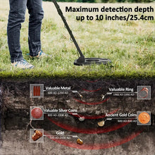 DR.ÖTEK Metal Detector, Waterproof Gold Detector, Pinpoint & Terrain Modes, Professional Metal Detector for Adults, One-Click Quick Matching, High Accuracy, 6 Modes, Super Easy to Operate, Lightweight