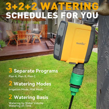 RAINPOINT Sprinkler Timer WiFi Water Timer, Smart Hose Timer, WiFi Sprinkler Controller Automatic Watering System Irrigation Water Valve, APP & Voice Control, Weather-based Auto Rain Delay, For Garden Watering