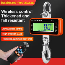 1500kg/3306lbs Digital Hanging Crane Scale With 65ft Remote Control Heavy Duty LCD Industrial Hook Scale