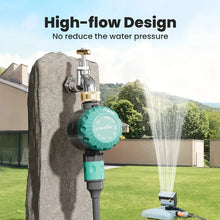 RAINPOINT 2-Pack Mechanical Sprinkler Timer With Brass Swivel, Water Timer For Garden Hose, Hose Timer For Watering 1 Outlet, No Batteries Required (MT101)