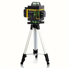 4x360° Laser Level, Self-leveling Tool for Construction, Tiling Floor & Picture Hanging, 4D Cross Line Laser Level with Remote Control