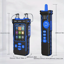 1PC Network Cable Tester Optical Wire Meter Tracer LCD Digital Rechargeable Network Line Finder Wire PoE Checker