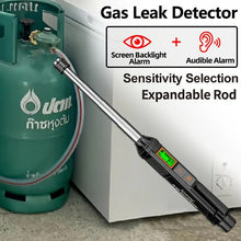 1pc Aicevoos Digital Display Combustible Gas Leak Detector Alarm High-Sensitivity Flammable Gas Natural Gas Tester Methane Detector With Audible & Visual Alarm For All Flammable Gases