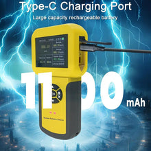 HOLDPEAK Geiger Counter Nuclear Radiation Detector, Radiation Dosimeter Beta Gamma X-ray Detection Meter With LCD Display, Rechargeable Radiation Monitor Meter With 5 Dosage Units Switched, RH, Temp