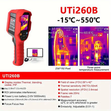 UTi260B Heavy Duty Thermal Camera Image Capture 7 Palettes PC IP65
