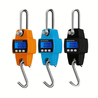 Portable Industrial Crane Scale - 300kg Capacity, LCD Display, Easy to Use