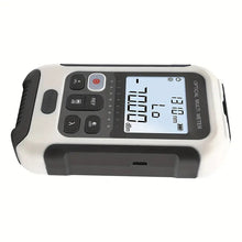 Optical Fiber Power Meter White Multifunctional High Accuracy Fiber Optic Tester for Communication Engineering Low Battery Consumption for Communication Engineering Maintenance