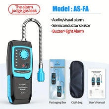 Aicevoos Digital Display Combustible Gas Leak Detector, Flammable Gas Natural Gas Methane Tester, Buzzer And Light Alarm Meter