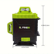 L FINE 16 Line 4D 360° Rotary Green Level Self Leveling Measure Tool New