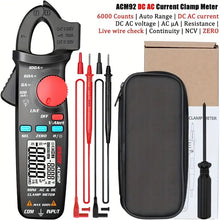 BSIDE Smart Digital Clamp Meter 1mA High Precision Professional Ammeter Clamp True RMS DC AC Current Car Repair Electrical Temperature Tester Multimeter