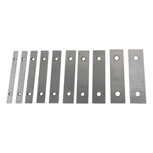 18" Steel Parallel Set 10 Pair 0.0002" Hardened 18"6" Suit Milling Thin