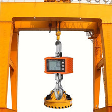 Heavy Duty Digital Crane Scale - 1000KG (2204lbs) with LCD Backlight, Unit Change, Data Hold, Tare, and Zero - Ideal for Construction Sites, Travel, Markets, and Fishing