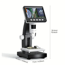 1set 1000X Digital Microscope 8LED Real Shot Rendering, Computer Microscope, Electron Biological Microscope