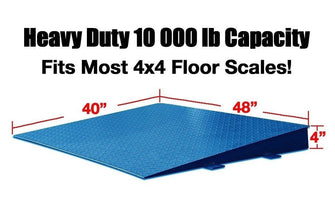 Prime 48" x 40" Steel Ramp for Floor and Pallet scales