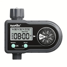 RAINPOINT Sprinkler Timer, Hose Timer with 3 Individual Programs, Water Timer for Garden Hose Faucet, Programmable Automatic/Manual Irrigation System, for Specific Days or Daily Outdoor Lawn Watering