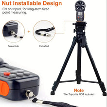 BTMETER BT-100 Handheld Anemometer, Digital Wind Speed CFM Meter Gauge Air Flow Velocity Tester For HVAC Shooting Drone, Wind Chill, Wind Temperature