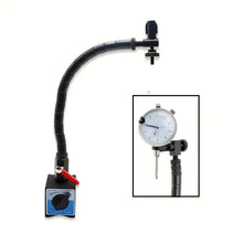 Etopoo Flexible Magnetic Base With On/Off Switch - Secure V-Groove Design For Precision Alignment, Ideal For Dial Indicators On Metal Surfaces