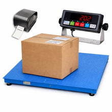 60"x60" Floor Scale 10000 lb x 1 lb Pallet Scale 5x5 with Ramp & Indicator