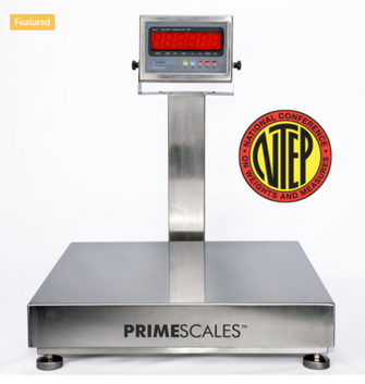 PS-LP7611SS-18x18 500x0.1lb NTEP 18"x18" Bench  Deli / Medical Marijuana / Farmers Market Scale Scale Whole Stainless Steel Structure