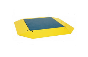 Prime Scales 120" x 120" (10'x10') 20Klbs x 5lbs Heavy duty Cargo Pallet Floor Scale | Pancake Scale with 360 Degree ramps