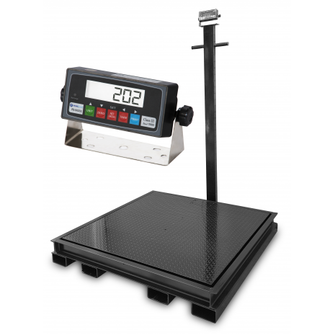 Prime Pallet Floor Scale with Pit Frame with Forklift Channels