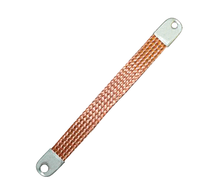 Rice Lake Grounding Strap Tinned Copper Braid Electrical Ground Connector