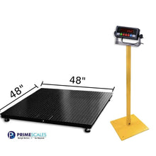 4'x4' Floor Scale 48"X48" Pallet Warehouse Industrial Scale 10000lbx1lb